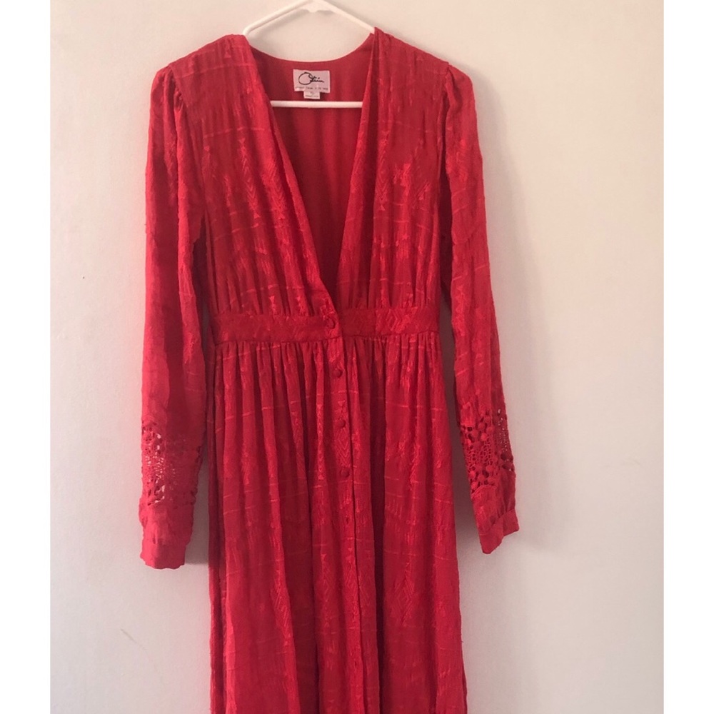 Red Long Dress - Picture 5 of 5